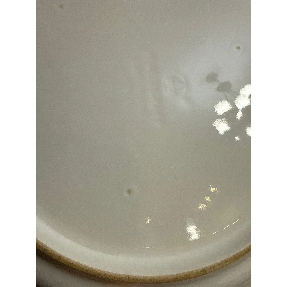 Pfaltzgraff Heritage White Dinner Plate Octagonal Stoneware 10.25 Inch Vintage‎